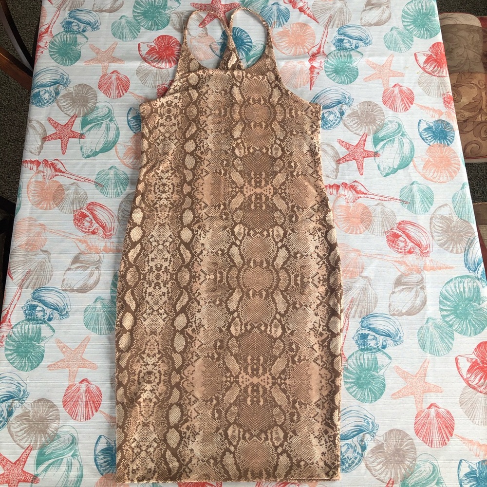 SOLD!💨Acacia Snakeskin Dress